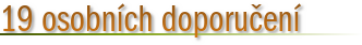 Osobní doporučení